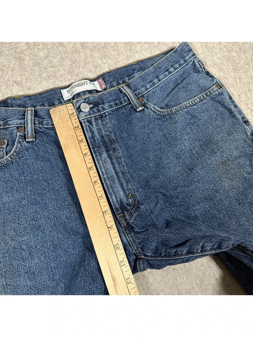 Vintage Levis Shorts Mens 38 Blue Denim 505 Jeans Jorts Dad 10